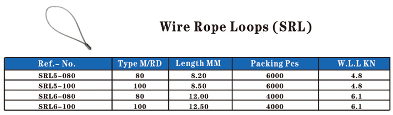 Lazo de cable metálico 